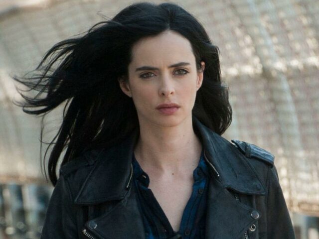 A atriz Krysten Ritter na série Jessica Jones A atriz Krysten Ritter na série Jessica Jones