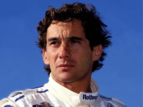 Ayrton Senna durante passagem pela equipe Williams, na F1