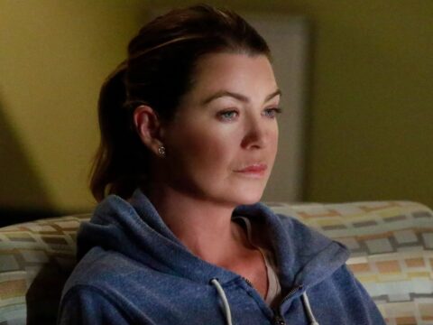 Ellen Pompeo como Meredith Grey em cena de Grey's Anatomy