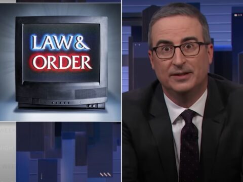 Comediante John Oliver critica a franquia Law & Order