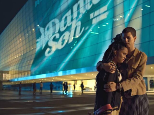Cena de Só Se For Por Amor no estádio do Corinthians Cena de Só Se For Por Amor no estádio do Corinthians