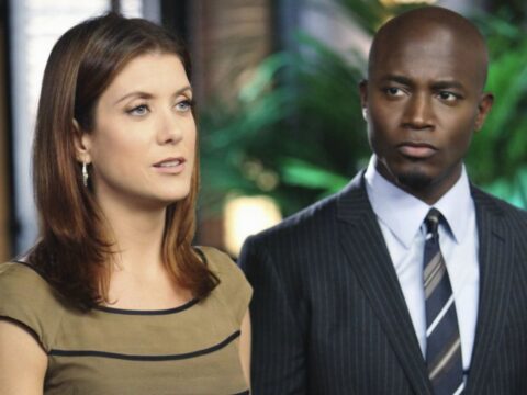 Kate Walsh com Taye Diggs em Private Practice Kate Walsh com Taye Diggs em Private Practice