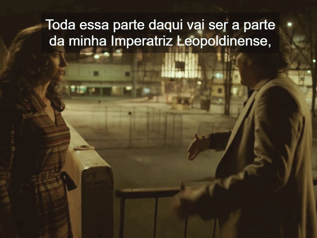 Maria Fernanda Cândido e Eduardo Moscovis em Jogo da Corrupção