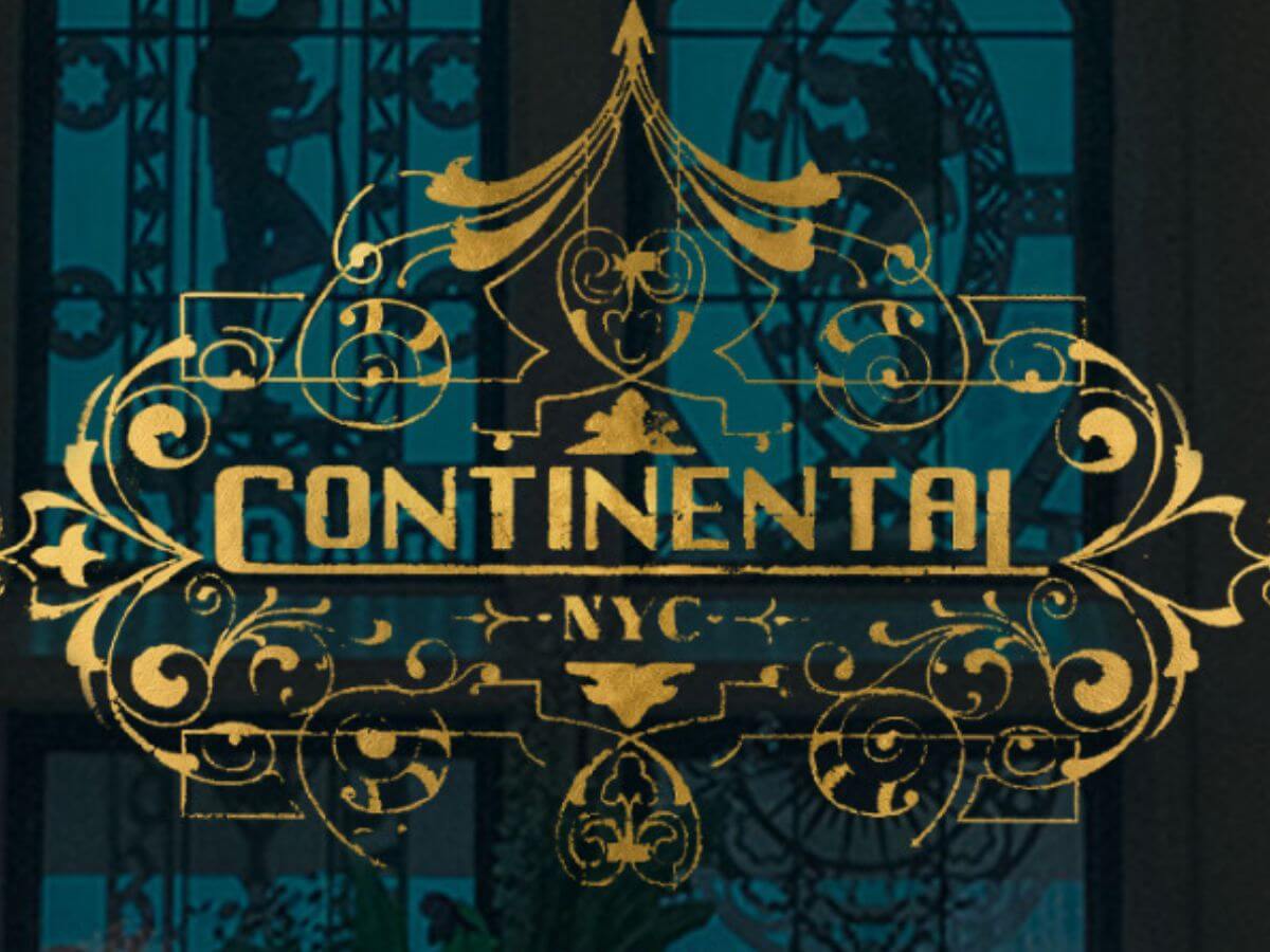 Cartaz promocional da série The Continental