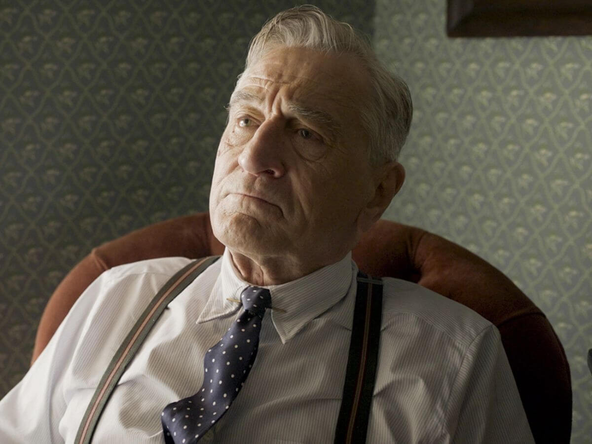 Robert De Niro no filme Amsterdam, de 2022