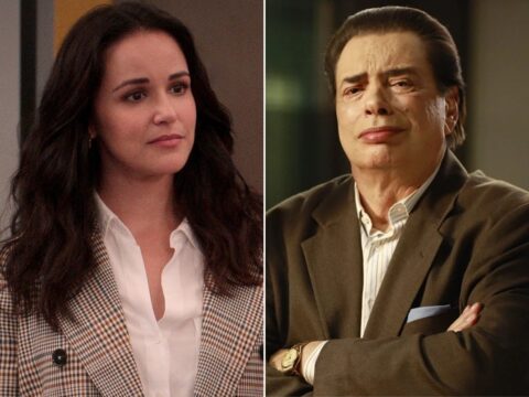 Melissa Fumero em Blockbuster; José Rubens Chachá em O Rei da TV Melissa Fumero em Blockbuster; José Rubens Chachá em O Rei da TV