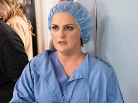 Elisabeth Finch nos bastidores de Grey's Anatomy Elisabeth Finch nos bastidores de Grey's Anatomy