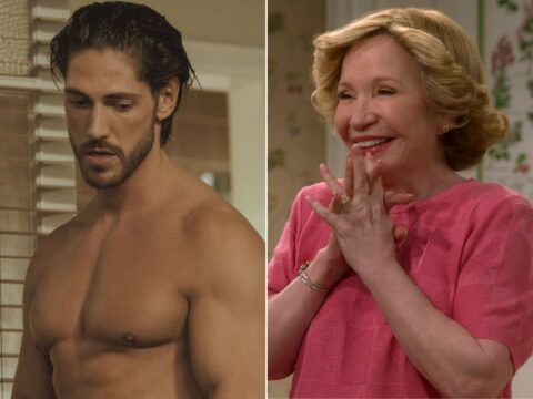 Angelo Rodrigues em Olhar Indiscreto; Debra Jo Rupp em That '90s Show Angelo Rodrigues em Olhar Indiscreto; Debra Jo Rupp em That '90s Show