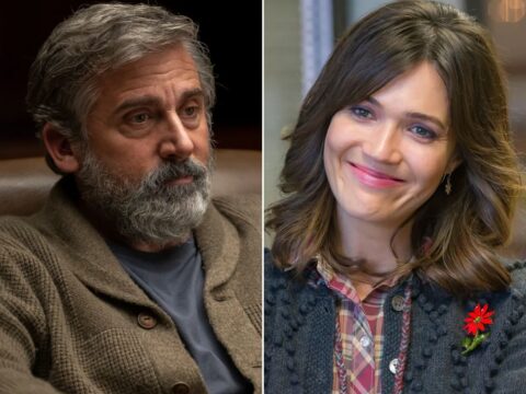 Steve Carell em O Paciente; Mandy Moore em This Is Us