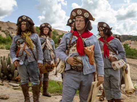 Cena de O Cangaceiro do Futuro, série brasileira da Netflix Cena de O Cangaceiro do Futuro, série brasileira da Netflix