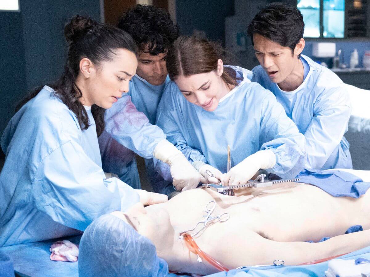 Cena da 19ª temporada de Grey's Anatomy