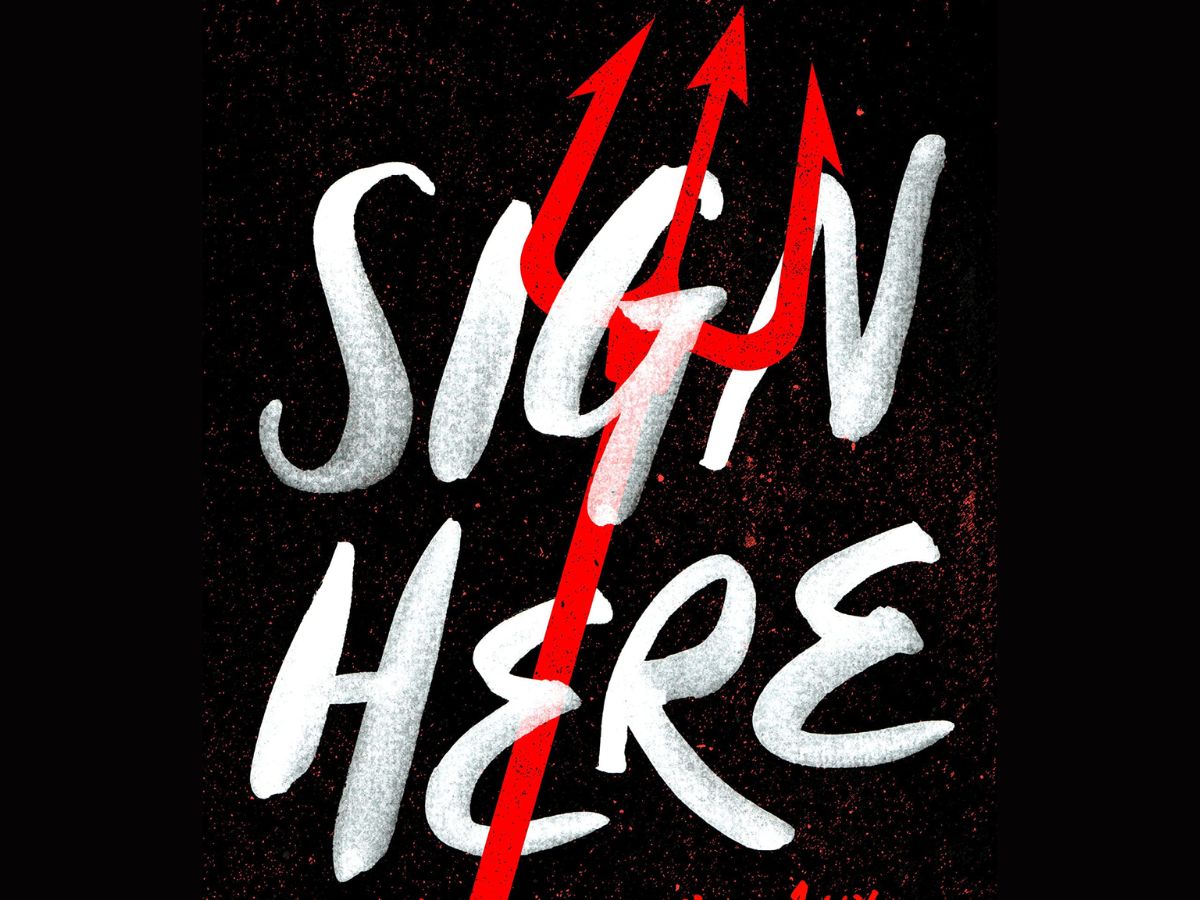Capa do livro Sign Here, de Claudia Lux