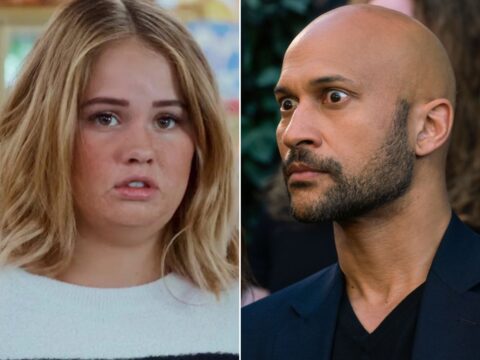 Debby Ryan em Insatiable; Keegan-Michael Key em Amigos da Faculdade