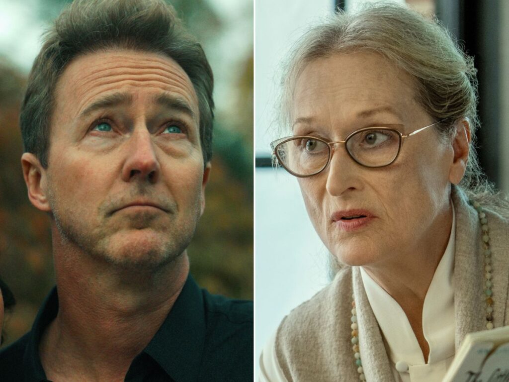 Edward Norton e Meryl Streep em Além do Limite