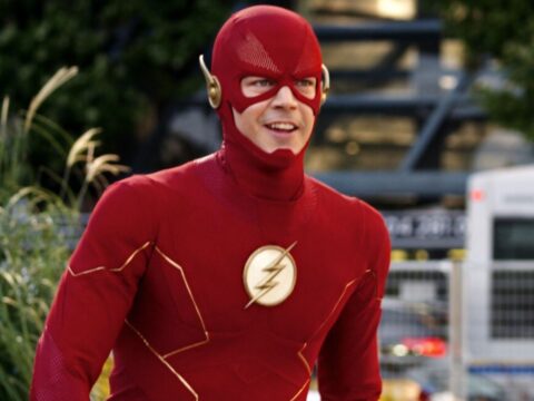 Grant Gustin na 9ª temporada de Flash