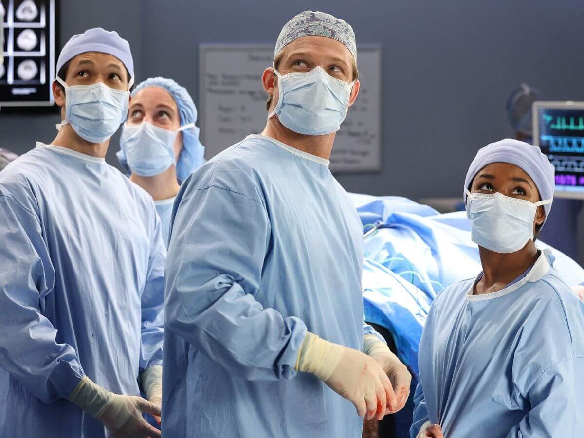 Cena do 8º episódio da 19ª temporada de Grey's Anatomy