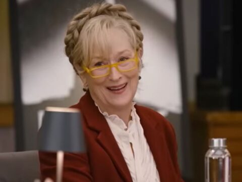 Meryl Streep em cena da 3ª temporada de Only Murders in the Building