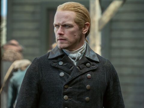 Sam Heughan na 7ª temporada de Outlander Sam Heughan na 7ª temporada de Outlander