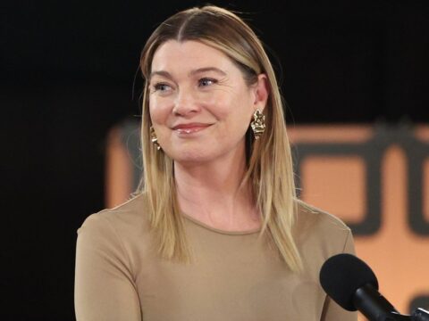 Ellen Pompeo no final da 19ª temporada de Grey's Anatomy Ellen Pompeo no final da 19ª temporada de Grey's Anatomy