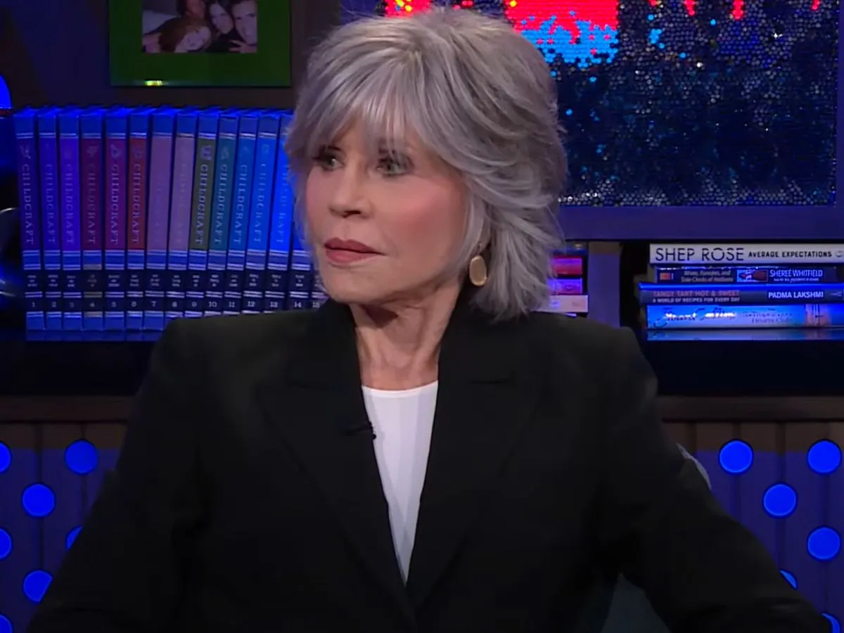 Jane Fonda no talk show Watch What Happens Live