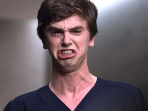 Freddie Highmore em cena de The Good Doctor que virou meme Freddie Highmore em cena de The Good Doctor que virou meme
