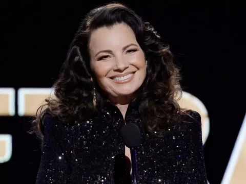 Fran Drescher na cerimônia do SAG Awards de 2023