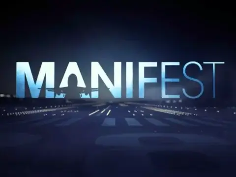 Logo da série Manifest na vinheta de abertura