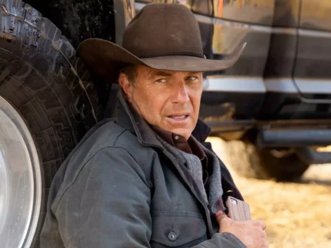 Kevin Costner em cena de Yellowstone Kevin Costner em cena de Yellowstone