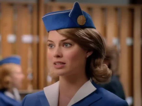 Margot Robbie em cena de Pan Am Margot Robbie em cena de Pan Am