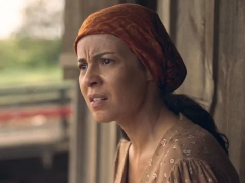 Andréia Horta em cena de As Aventuras de José & Durval Andréia Horta em cena de As Aventuras de José & Durval