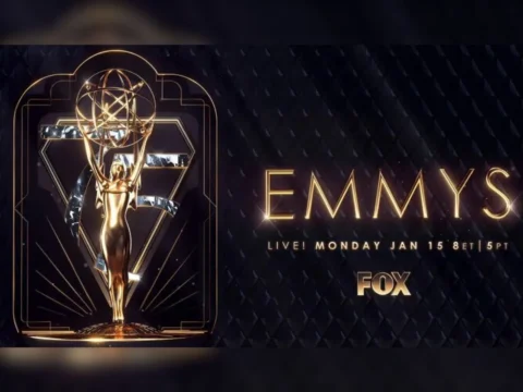 Nova arte do Emmy de 2023, a ser realizado em... 2024
