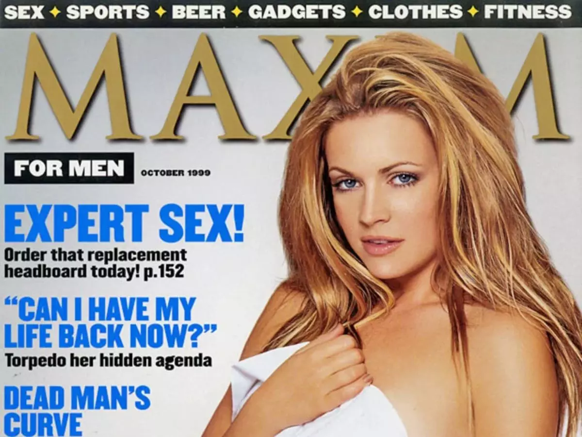 Capa da revista Maxim (1999) com Melissa Joan Hart