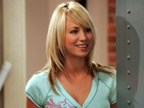 Kaley Cuoco na 1ª temporada de The Big Bang Theory