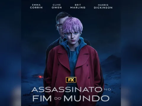 Pôster nacional da série Assassinato no Fim do Mundo Pôster nacional da série Assassinato no Fim do Mundo