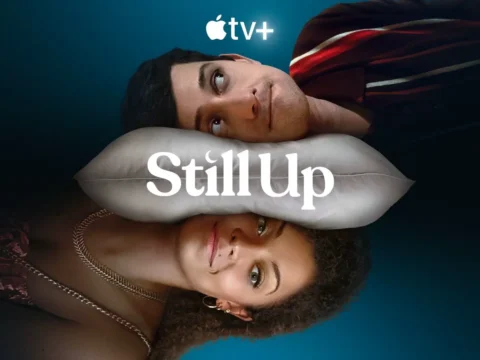 Craig Roberts com Antonia Thomas em pôster de Still Up Craig Roberts com Antonia Thomas em pôster de Still Up