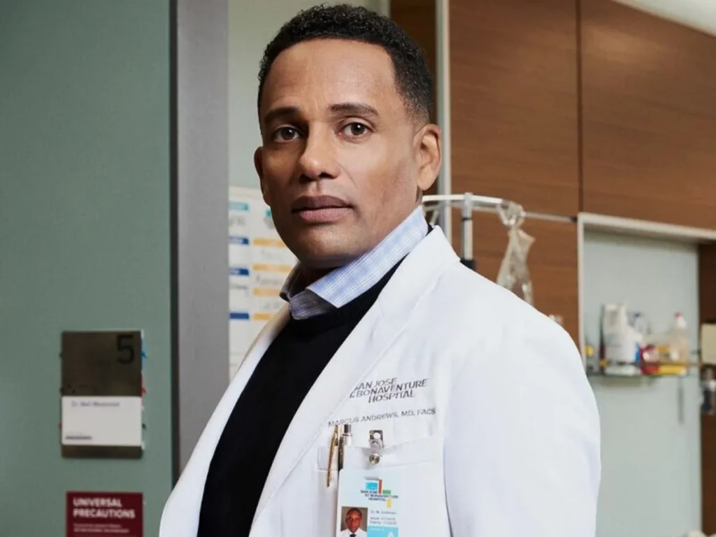 Hill Harper como o cirurgião Marcus Andrews em The Good Doctor