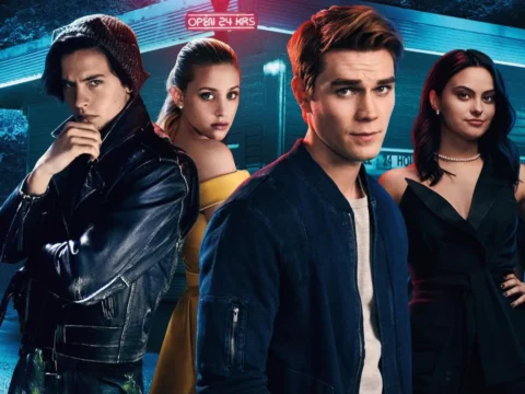 Quarteto protagonista de Riverdale em pôster da série