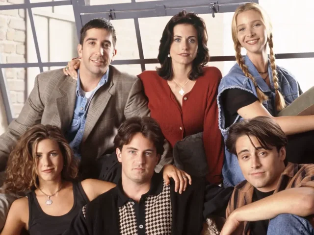 Em 1994, elenco de Friends posa para foto promocional