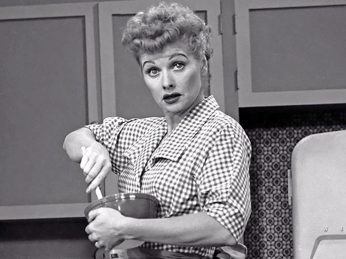 Lucille Ball na sitcom I Love Lucy