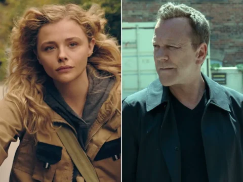 Chloë Grace Moretz em Periféricos; Kiefer Sutherland em Rabbit Hole