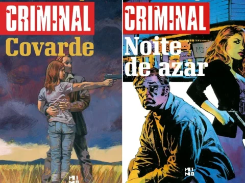 Capas de edições da HQ Criminal