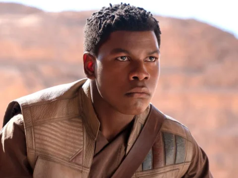 John Boyega no filme Star Wars: A Ascensão Skywalker John Boyega no filme Star Wars: A Ascensão Skywalker