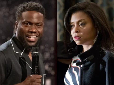 Kevin Hart em stand-up da Netflix; Taraji P. Henson em Empire Kevin Hart em stand-up da Netflix; Taraji P. Henson em Empire