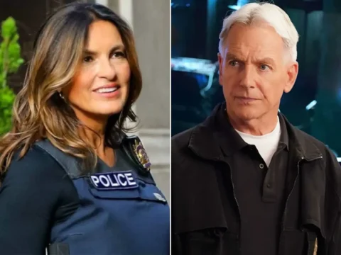 Mariska Hargitay em Law & Order: SVU; Mark Harmon em NCIS