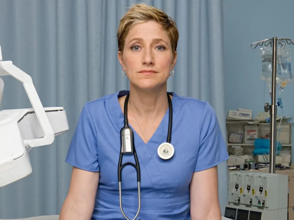 Edie Falco em Nurse Jackie