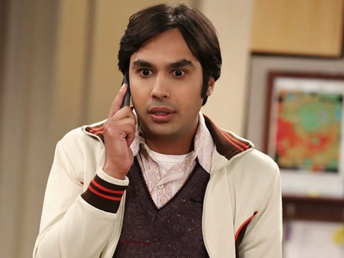 Kunal Nayyar na sitcom The Big Bang Theory