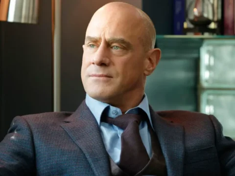 Christopher Meloni em cena de Law & Order: Organized Crime Christopher Meloni em cena de Law & Order: Organized Crime