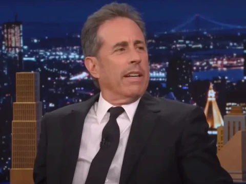 Jerry Seinfeld em aparição recente no The Tonight Show