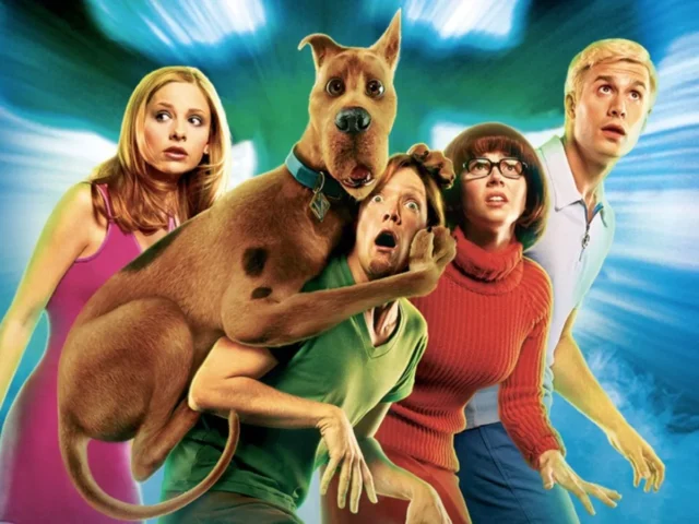 Pôster do filme live-action Scooby-Doo, de 2002