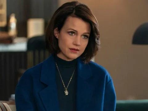Carla Gugino em As Garotas do Ônibus Carla Gugino em As Garotas do Ônibus